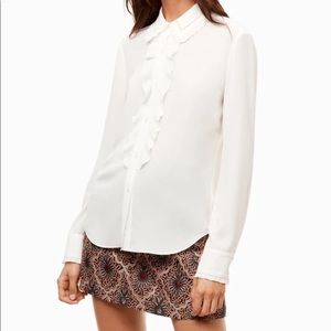 Aritzia Sunday Best Scarlett Blouse